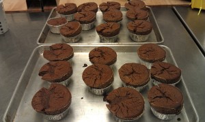 Chocolate Souffle, finished