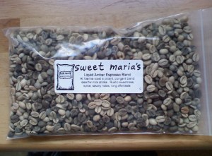 Sweet Maria's sells all kinds of "green beans" through mail order. Or, you can walk into their warehouse and buy them off the floor like I did, but that was a little awkward. 